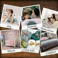 thumbnail image 3 of Chanasya Super Soft Shaggy Longfur Throw Blanket | Snuggly Fuzzy Faux Fur Lightweight Warm Elegant Cozy Plush Sherpa Fleece Microfiber Blanket | For Couch Bed Chair Photo Props - 50 "x 65" - Black, 3 of 3