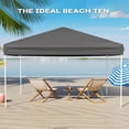 thumbnail image 4 of Qinaqin |7890| cm de Profundidadurable 10X10 Commercial Instant Shelter 3- Alturaeight Ajustable All- Anchoeather Canopy Complete con Ground Kit & Carry Bag, 4 of 5