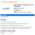 thumbnail image 2 of Ignition Points - Compatible with 1937 Chevy GE, 2 of 2