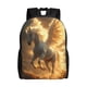 thumbnail image 1 of Fotbe Golden Winged White Horse Mochila de Viaje para Laptop, Mochila Ejecutiva Delgada y Resistente 15.6", 1 of 8