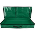 thumbnail image 3 of Wrapping Paper Storage Bag Rolls And Ribbon Holder Heavy Duty Tear Proof Christmas Gift Wrap Storage Organizer With 2 Clear Pocket, 3 of 6