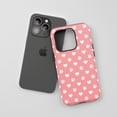 thumbnail image 3 of Paw Print Heart For All iPhone Series Tough Phone Case Minimalist Pink, 3 of 7