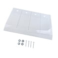 thumbnail image 4 of koolsoo Window Awning PC Board Rain Shelter Patio Awning Canopy for Outside Garage RV 40cmx35cm, 4 of 9
