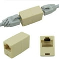 thumbnail image 5 of 10 Pcs Network Ethernet Dual Straight Head Lan Cable Joiner Coupler RJ45 Extender Network Cable Connector, 5 of 5