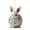 Silver, variant on 1 Pcs 2D Easter Bunny Acrylic Ornament, Acrylic Sparkly Bunny Egg Hanging Decor - Cute Easter Pendant for Car/Home | Ideal Gift for Easter Lovers