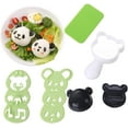 thumbnail image 1 of Moldes, Bento Box Accesorios Niños Bento Box Almuerzo Decoración Niños Almuerzo Kawaii Cocina Sushi Kit Animal Forma Sushi Molde DIY Sandwich Press Sandwich Maker Ormromra JQWJ292, 1 of 8