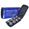 thumbnail image 1 of Ensemble de Pétanque Swiftflyte Advanced en Acier, Boules en Acier Chromé avec Cochonnet et Étui de Transport en Nylon, 1 of 8