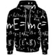 thumbnail image 4 of Ropa para hombre Otoño Nuevo estilo Camisa con capucha Impresión de fórmulas de física y química Novedad en sudaderas y sudaderas Sudadera para hombre, 4 of 5