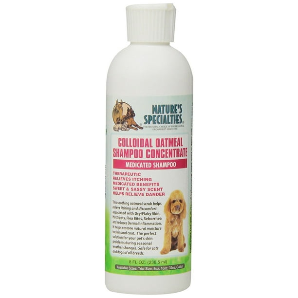 Nature's Specialties Colloidal Oatmeal Pet Shampoo, 8Ounce Walmart