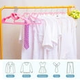 thumbnail image 2 of Velvet Hangers 20 Pack, 16" Non Slip Adult Hangers, Slim Clothes Hanger with 360 Degree Swivel Hook - Durable & Cute for Coats, Shirts, Dress (Pink), 2 of 4