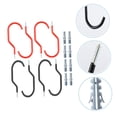 thumbnail image 4 of unbranded 16 Pcs Hooks For Hanging Bicycles Metal Assorted Color For Garage Use, 4 of 8