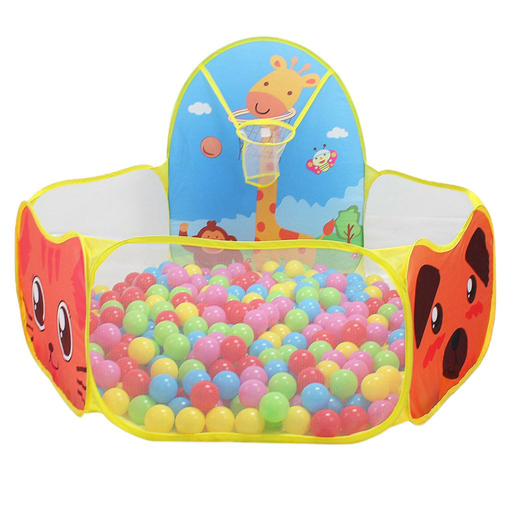 Kids Portable Pit Ball Pool Outdoor Indoor Baby Tent Play Hut Have Fun Xmas X CP 