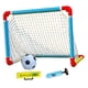 thumbnail image 4 of Meta de fútbol plegable con pelota Portable Asamblea fácil Juego al aire libre Toy Mini Fútbol Objetivo para Playground Aftana Sport Garden S, 4 of 8