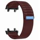 thumbnail image 1 of For Huami Amazfit T-Rex 3 Nylon Watch Band with PC Connector Adjustable Wristband - Grey, 1 of 5