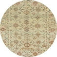 thumbnail image 1 of Ahgly Company Indoor Round Abstract Brown Abstract Area Rugs, 8' Round, 1 of 6