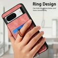 thumbnail image 5 of Dteck Case for Google Pixel 8 with Stand,2 in 1 Detachable Magnetic Leather Card Slot Wallet Case Ring Holder Kickstand Protective Shockproof Back Cover for Google Pixel 8,Pink, 5 of 10