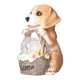 thumbnail image 1 of Adorno de cachorro de resina, innovadora luz solar nocturna Luz innovadora para cachorros hecha a mano con cuidado, 1 of 5