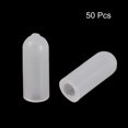 thumbnail image 3 of Unique Bargains 3.3mm ID 16mm de Long Embouts en Caoutchouc Vis Protecteurs de Filetage Tubes Couvre 50 Pack, 3 of 5