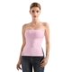 thumbnail image 1 of Camiseta de tubo SUUKSESS para mujer con doble forro, color rosa, talla L, 1 of 6