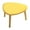 Yellow, variant on Penmahua Triangular Coffee Table For Balcony Tea Table Bedroom Floor Table Concise Windowsill Table Wood White 15.75 Inches White