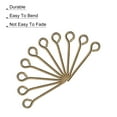 thumbnail image 4 of 200Pcs Eye Pins Jewelry Findings Eye Pins 16mm Iron Eye Pins for Jewelry Making 21 Gauge Bronze, 4 of 6
