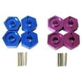 thumbnail image 4 of Adaptador de montaje hexagonal RC Bewildely 1/16 Aleación de aluminio para HSP 94186 Modelo Azul oscuro, 4 of 6