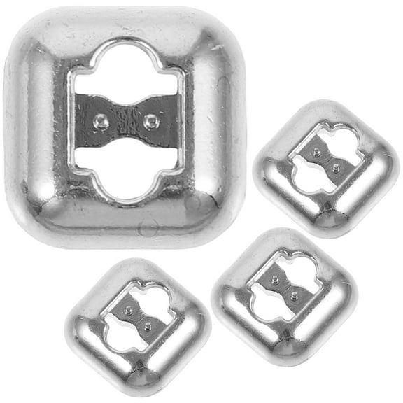 Shoe Laces 4 Pcs Shoelace Fasteners Locking Clips Lazy Buckle No Need to Tie Wild Artifact Zinc Alloy