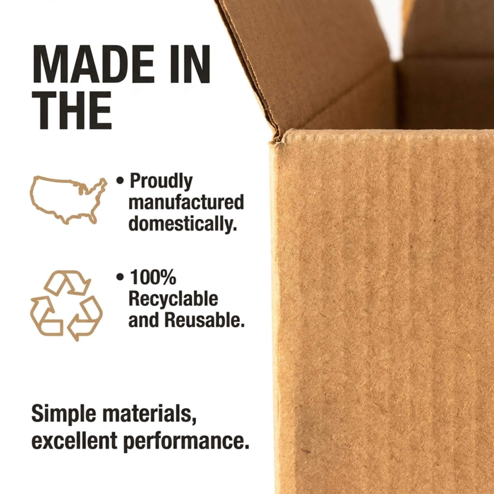 Moving Boxes 18"l X 14"w 12"h (20-pack) Medium + Packaging Tape (2-pack) - Shipping  Mailing Packing And Storage