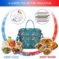 thumbnail image 4 of Colorful Fantasy Creatures UFO Pattern Womens Lunch Box for Work,Insulated Large Lunch Bag for Tween and Teen,Loncheras Para Mujer,Leakproof Adult Lunch Bag for Work,Beach,Travel,Picnic,Camping, 4 of 7