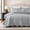 Silver, variant on IR Imperial Rooms 3Pc-Embossed Bedspread Microfiber Floral Vintage Quilt Set Lightweight Cal.King Silver