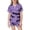 Light Purple1, variant on Halloween Little Girls Summer Pajamas Cute Bat Print Soft Kids Short Sleeve Button Down Shirt And Shorts Two Piece Outfit Sleepwear Nightwear Pjs Loungewear Purple 6-7 Years