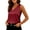 Wine, variant on Women's Silk Satin Tank Tops V Neck Casual Sleeveless Business Work Blouses Dressy Summer Shirts Solid Color Tanks