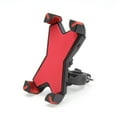 thumbnail image 1 of Unique Bargains Support Réglable Rouge pour Guidon de Moto Scooter Cellulaire GPS, 1 of 4