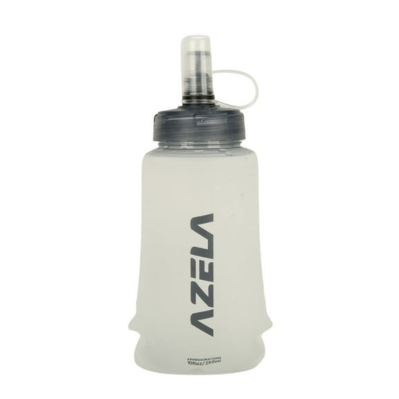 Soft TPU Foldable Running Hydration Flask Soft Collapsible Water Bottle For Hydration Pack Cycling Running Hiking
