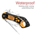 thumbnail image 1 of 1PC Thermometer Kitchen Tools Digital Food Probe Electronic Meat BBQ Orange, 1 of 8