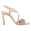 Badgley Mischka Elana Latte Satin