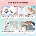 thumbnail image 3 of Photo Mini Pocket Printer Portable Thermal  Photo Printing Label Maker Machine BT Wireless Connect Compatible with for  for IOS APP Support Receipt Label Memo Sticker, 3 of 7