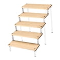 thumbnail image 4 of Estante de exhibición de madera, soporte para cupcakes, soporte de exhibición, soporte de acrílico, estante elevador para 5 niveles, 4 of 6