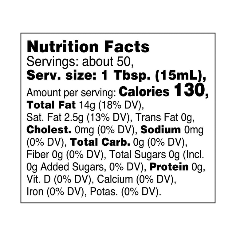 Great Value Refined Avocado Oil, 25.5 fl oz