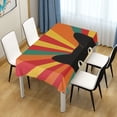 thumbnail image 3 of Yayeee Tablecloths for Rectangular Tables 60 x 108 inch Party Table Cover, Black Cat, 3 of 6