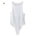 thumbnail image 3 of Maytalsory Haut Justaucorps Lingerie Coupe Élégante et Confortable Style Tendance Coupe Moulante Blanc P, 3 of 6