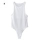 thumbnail image 3 of Jumpingount Body versátil para mujer, sexy, ajustado al cuerpo, para cualquier ocasión, lencería sexy Prendas para la parte del cuerpo Blanco S, 3 of 6