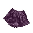 thumbnail image 2 of WCJM Purple Women's Fashion Casual Pajama Shorts Comfortable Lingerie Pajama Pants, 2 of 8