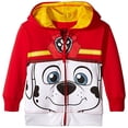thumbnail image 1 of Sudaderas con Capucha con Diseño de Paw Patrol para Niños en Edad Preescolar de Nickelodeon, Marshall Rojo, Talla 4T, 1 of 3