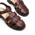 thumbnail image 3 of DREAM PAIRS Womens Fisherman Gladiator Braided Flat Sandal Cute Woven Strappy Closed Toe Shoes for Summer, 3 of 5
