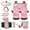 Sea Turtle Pink Cherry Blossom, variant on Jeiento Horse 14 Pack Car Seat Cover Full Set with Steering Wheel Cover Auto Seatbelt Pads Cup Coaster Trash Can Rear View Mirror Cover Coasters Armrest Cover Gear Shift Knob Cover Set Abstract Fire