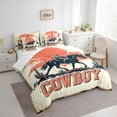 thumbnail image 2 of Erosebridal Western Cowboy Bed in a Bag Twin Size, Southwestern Desert Cactus Bed Set, Super Cozy 7 Pieces, 2 of 5