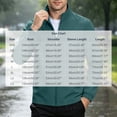thumbnail image 5 of Cmtiyu Fashion Jackets for Men Casual Long Sleeve Stand Neck Outdoor Zip Up Green Jackets with Zip Pockets XXS-3XL, 5 of 9