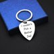 thumbnail image 4 of Púas de guitarra personalizadas Oso de Fresa de acero de titanio llavero, 4 of 6