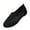 Black, variant on Womens Round Toe Flats Slip On Mesh Knit Breathable Cutout Comfort Soft Sole Casual Dress Work Flats
